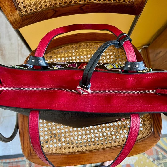 Limited Edition & Rare Brighton Leather Love Scribble Purse with Dust Bag - Picture 12 of 16